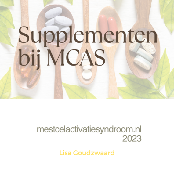 Supplementen bij MCAS